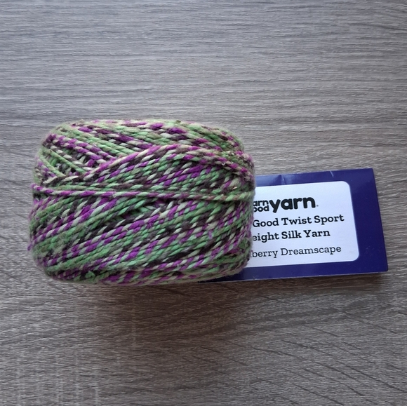 Darn Good Yarn Twist Sport Weight Silk Yarn 🪻🌱 - Picture 7 of 9